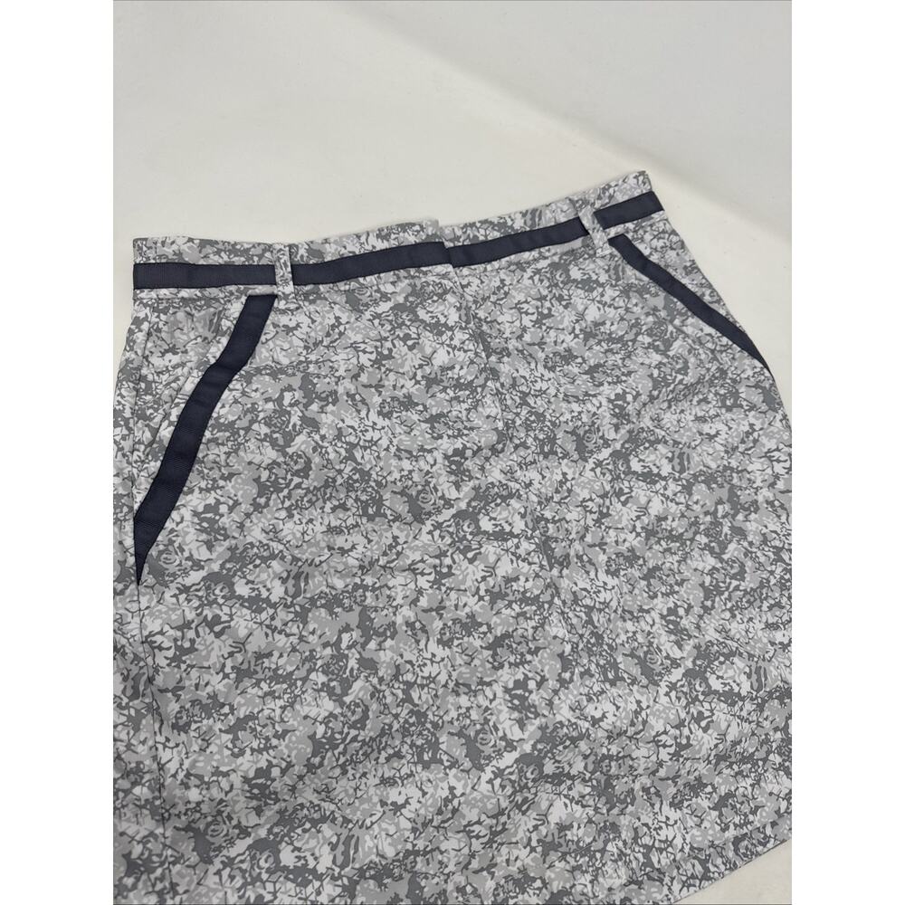 Nivo by Lanctot Golf Skort Womens Size 2 White/Gray Golf Tennis Pickleball